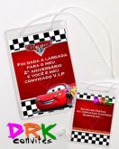 Convite Credencial Carros
